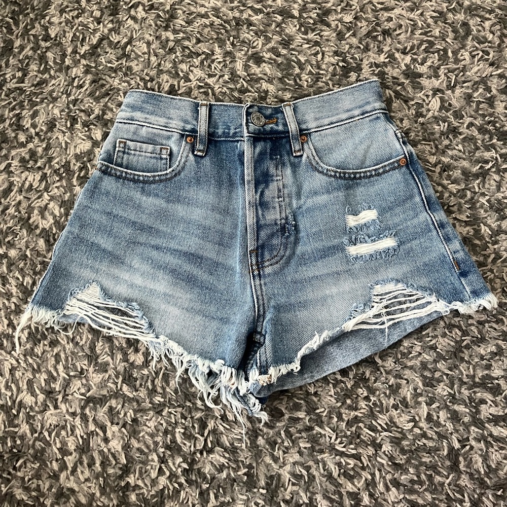 Pacsun Like New Vintage High Rise Jean Shorts Size 22